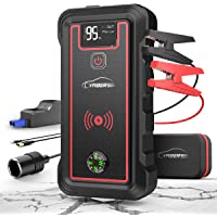 Los mejores  - YABER Arrancador de Coches- 23800mAh 2500A Arrancador de Baterias de Coche (para Todo vehículo de Gasolina o 8.0L de…